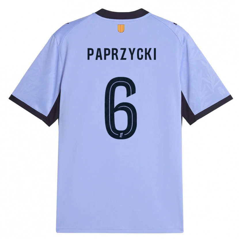 Danxen Kinderen Aurore Paprzycki #6 Lavendel Zwart Thuisshirt Derde Tenue 2026/27 T-Shirt