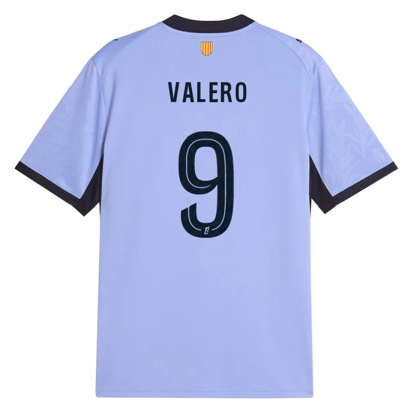Danxen Kinderen Antoine Valero #9 Lavendel Zwart Thuisshirt Derde Tenue 2026/27 T-Shirt
