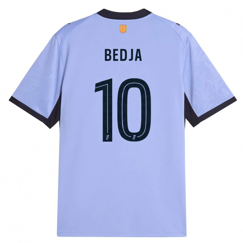 Danxen Kinderen Samy Bedja #10 Lavendel Zwart Thuisshirt Derde Tenue 2026/27 T-Shirt