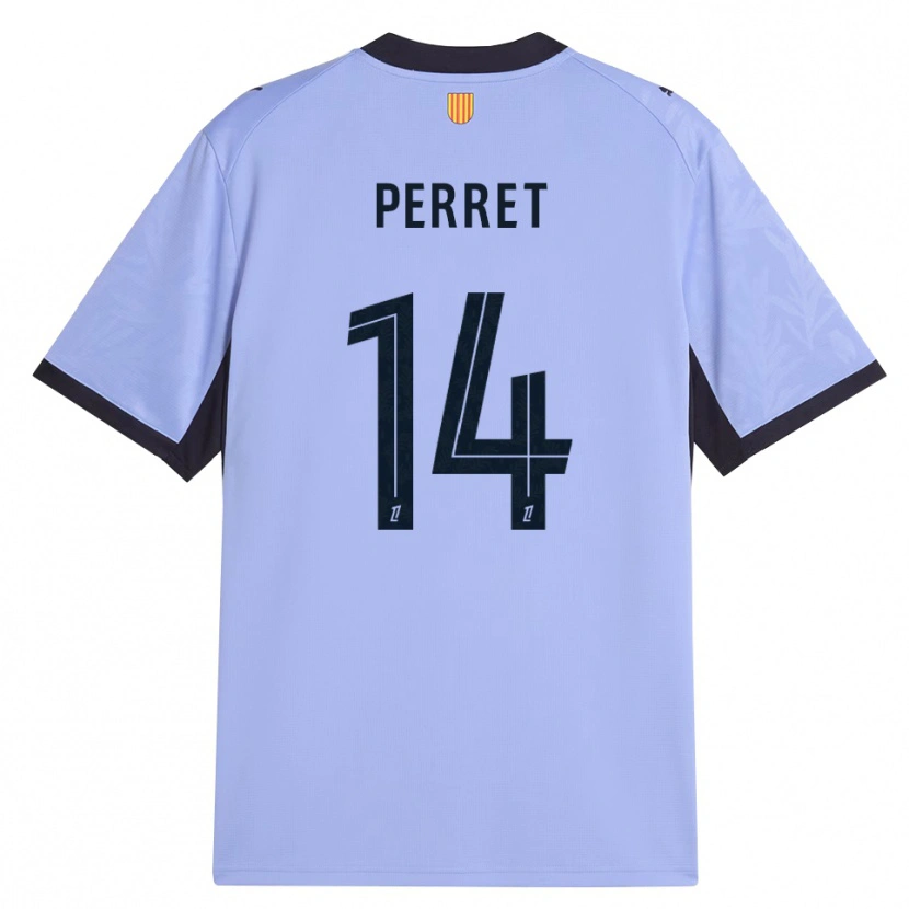 Danxen Kinderen Jenny Perret #14 Lavendel Zwart Thuisshirt Derde Tenue 2026/27 T-Shirt
