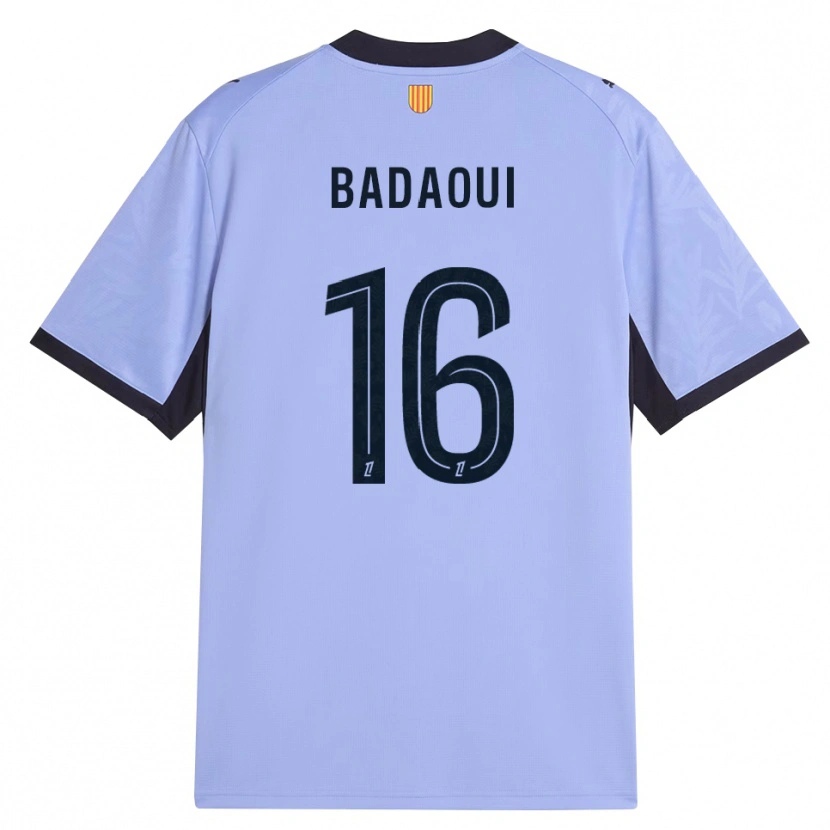 Danxen Kinderen Yassine Badaoui #16 Lavendel Zwart Thuisshirt Derde Tenue 2026/27 T-Shirt