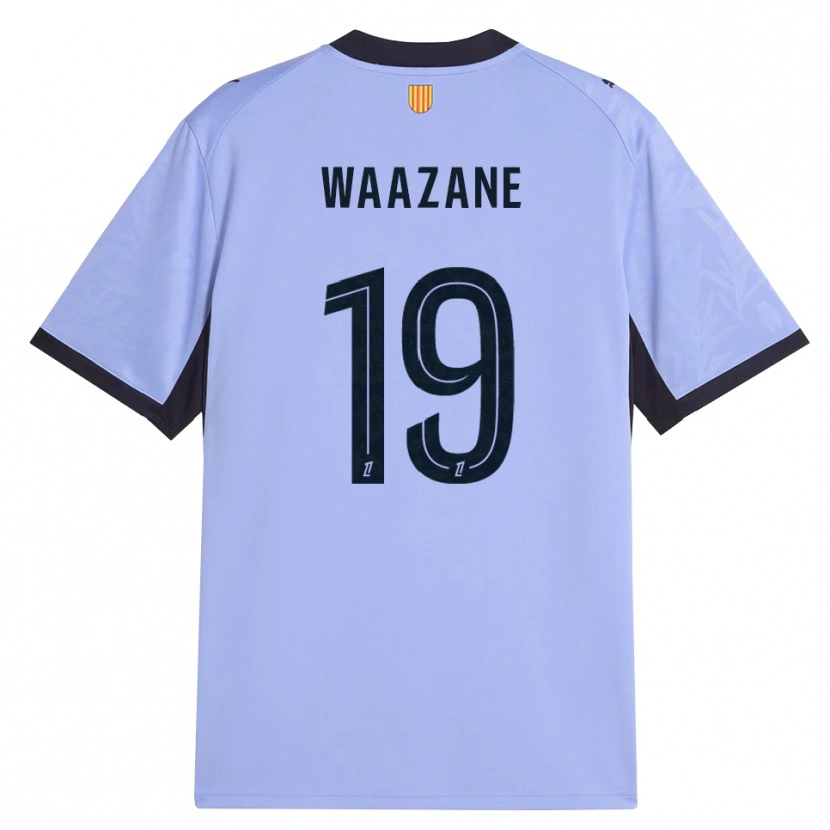 Danxen Kinderen Jassim Waazane #19 Lavendel Zwart Thuisshirt Derde Tenue 2026/27 T-Shirt