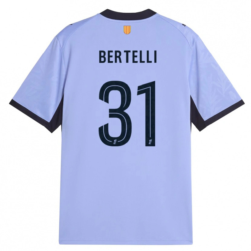 Danxen Kinderen Ugo Bertelli #31 Lavendel Zwart Thuisshirt Derde Tenue 2026/27 T-Shirt