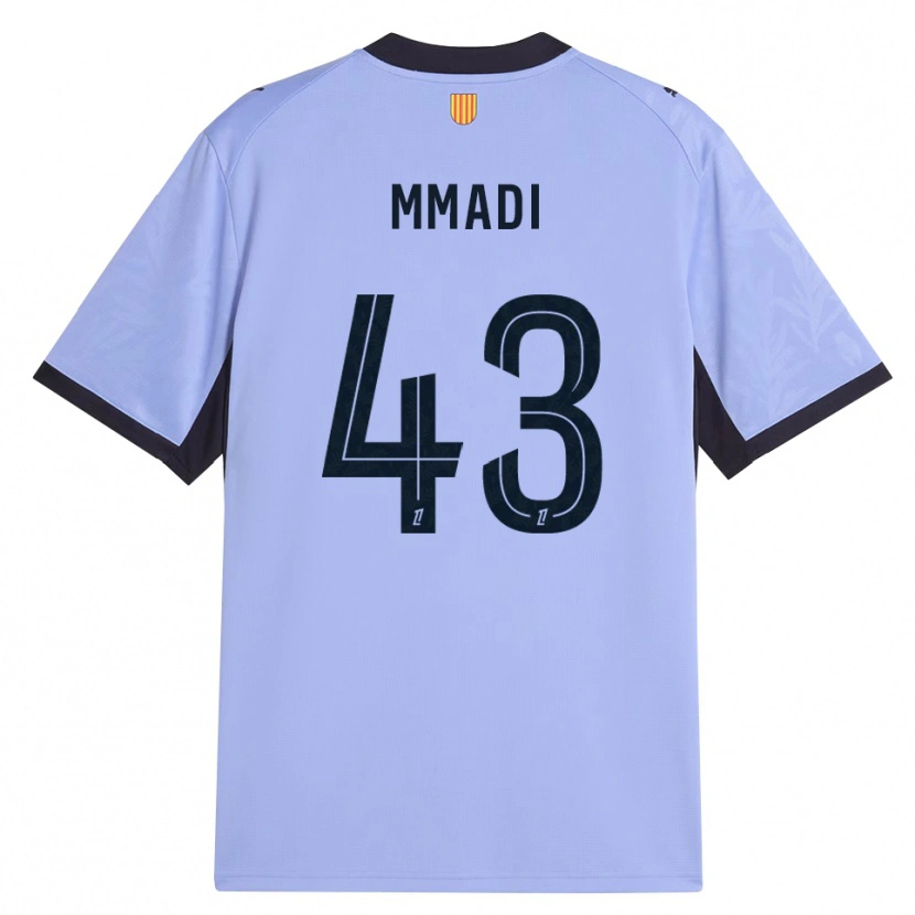 Danxen Kinderen Tadjidine Mmadi #43 Lavendel Zwart Thuisshirt Derde Tenue 2026/27 T-Shirt