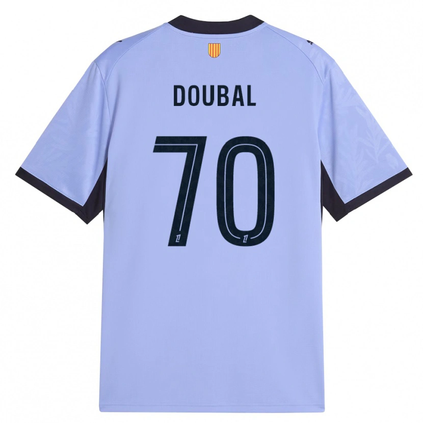 Danxen Kinderen Anis Doubal #70 Lavendel Zwart Thuisshirt Derde Tenue 2026/27 T-Shirt