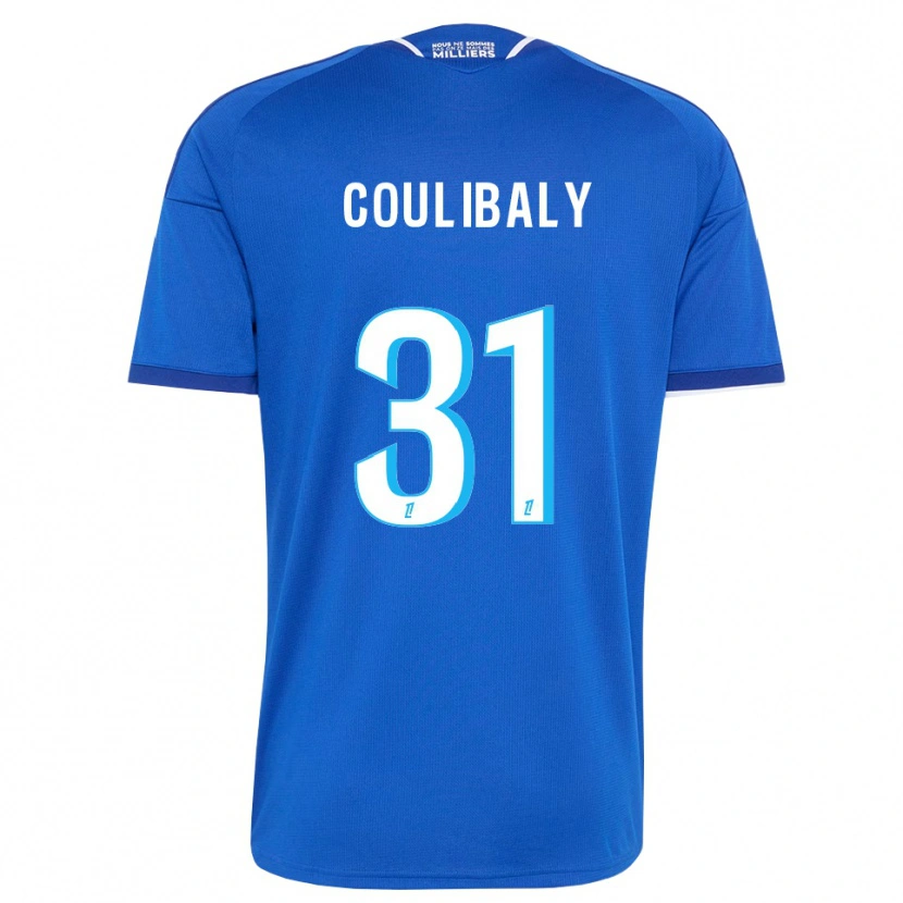 Danxen Kinderen Karim Coulibaly #31 Koninklijk Blauw Wit Thuisshirt Thuistenue 2026/27 T-Shirt