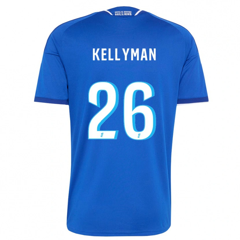 Danxen Heren Omari Kellyman #26 Koninklijk Blauw Wit Thuisshirt Thuistenue 2026/27 T-Shirt