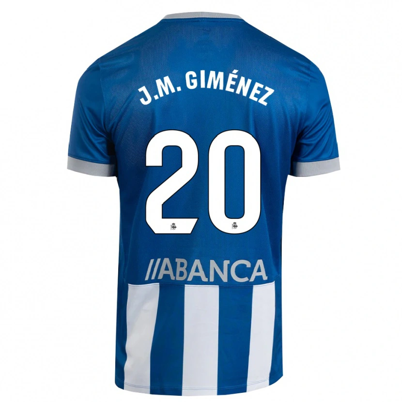 Danxen Heren José María Giménez #20 Blauw Grijs Wit Thuisshirt Thuistenue 2026/27 T-Shirt