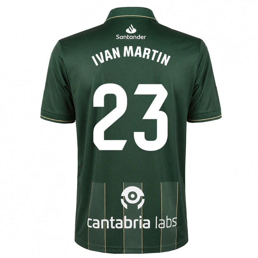 Danxen Heren Iván Martín #23 Donker Leigrijs Wit Uitshirt Uittenue 2026/27 T-Shirt