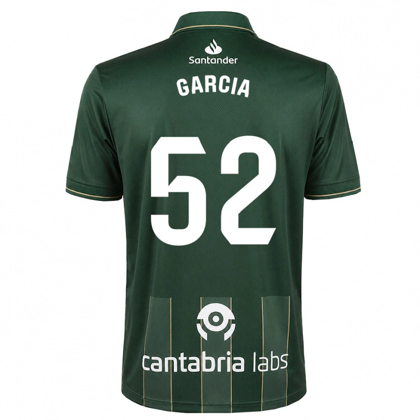 Danxen Heren Pablo García #52 Donker Leigrijs Wit Uitshirt Uittenue 2026/27 T-Shirt