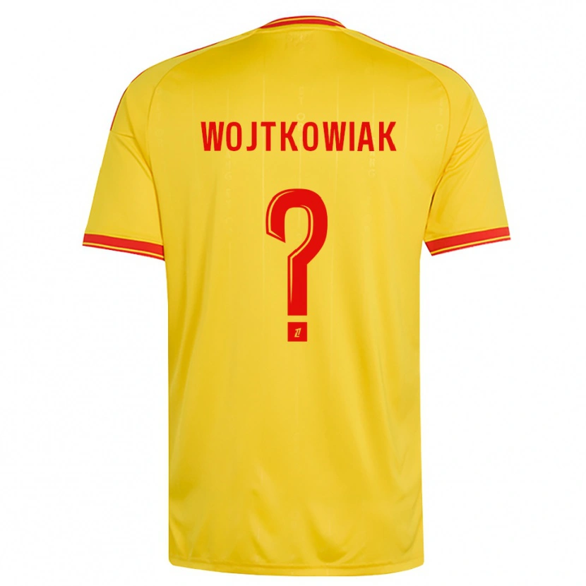 Danxen Heren Valentin Wojtkowiak #0 Goud Oranje Rood Thuisshirt Thuistenue 2026/27 T-Shirt