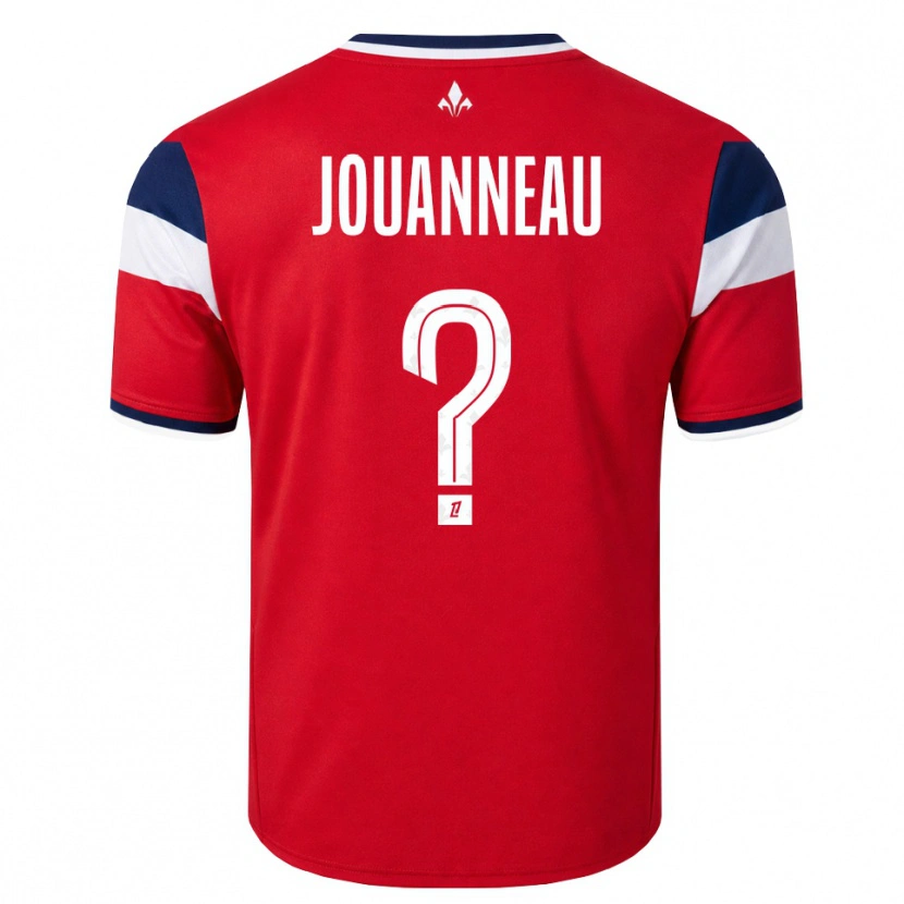 Danxen Heren Paul Jouanneau #0 Rood Wit Koninklijk Blauw Thuisshirt Thuistenue 2026/27 T-Shirt