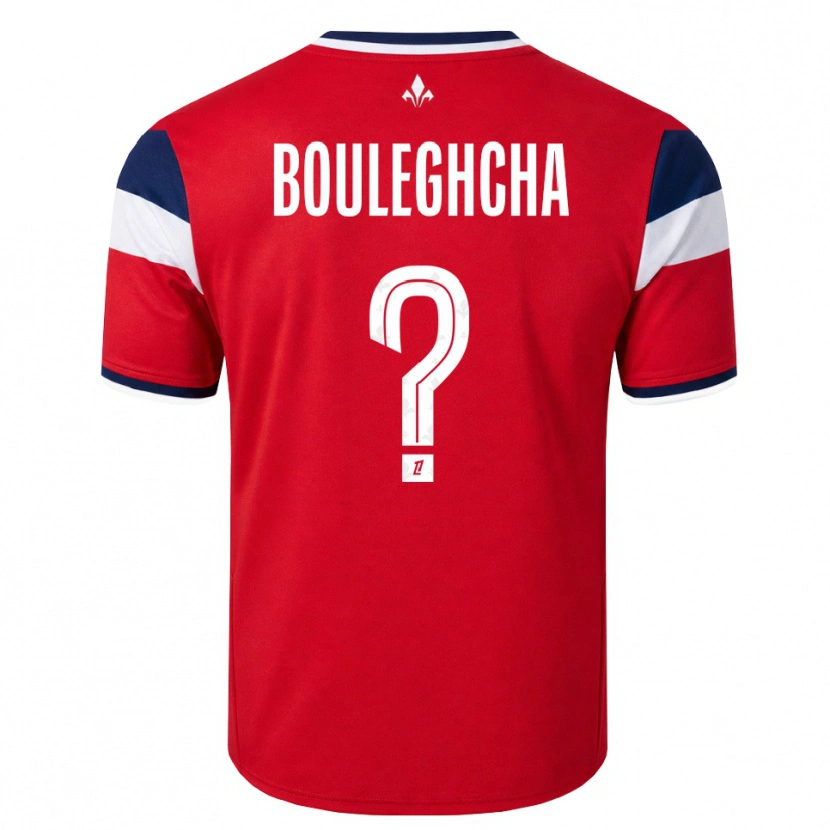 Danxen Heren Ismail Bouleghcha #0 Rood Wit Koninklijk Blauw Thuisshirt Thuistenue 2026/27 T-Shirt