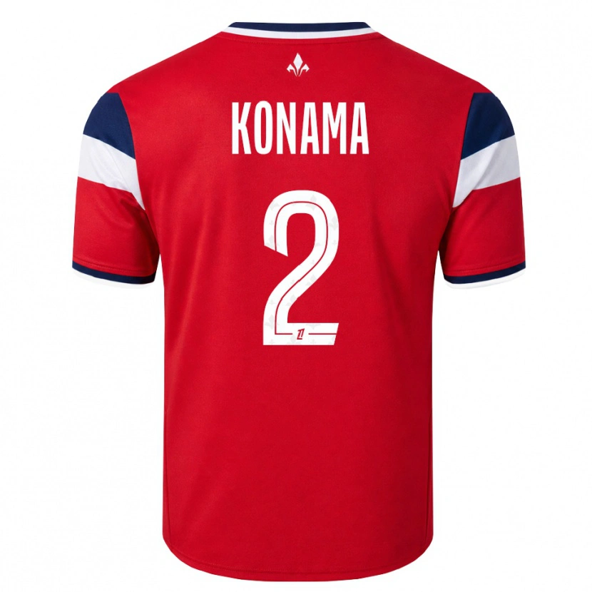 Danxen Heren Owen Konama #2 Rood Wit Koninklijk Blauw Thuisshirt Thuistenue 2026/27 T-Shirt