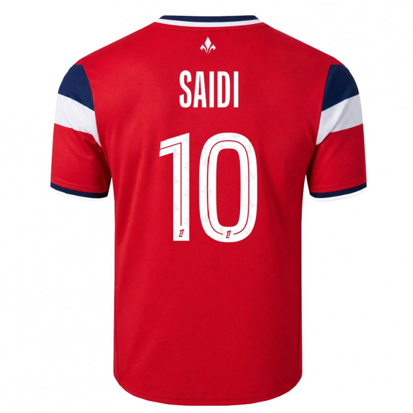 Danxen Heren Rachel Saidi #10 Rood Wit Koninklijk Blauw Thuisshirt Thuistenue 2026/27 T-Shirt