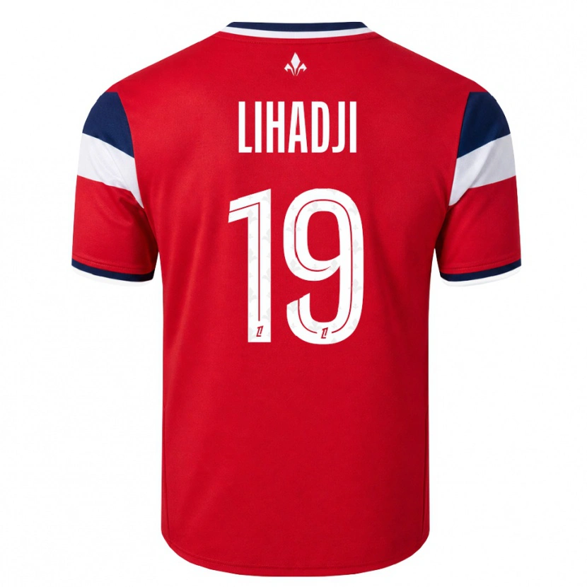 Danxen Heren Isaac Lihadji #19 Rood Wit Koninklijk Blauw Thuisshirt Thuistenue 2026/27 T-Shirt