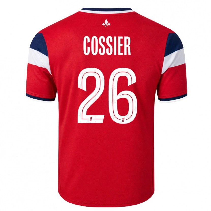 Danxen Heren Isaac Cossier #26 Rood Wit Koninklijk Blauw Thuisshirt Thuistenue 2026/27 T-Shirt