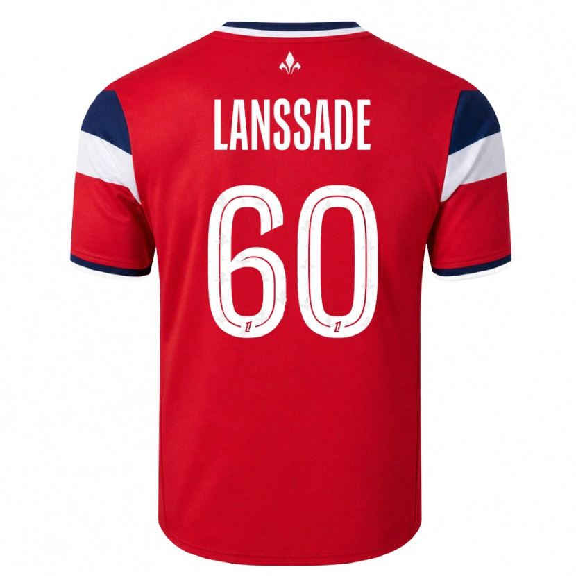 Danxen Heren Zadig Lanssade #60 Rood Wit Koninklijk Blauw Thuisshirt Thuistenue 2026/27 T-Shirt