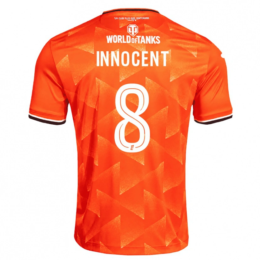 Danxen Heren Bonke Innocent #8 Oranje Wit Zwart Thuisshirt Thuistenue 2026/27 T-Shirt