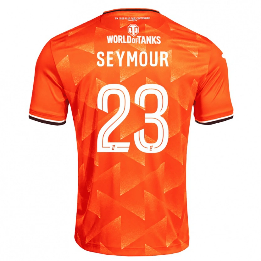 Danxen Heren Brice Seymour #23 Oranje Wit Zwart Thuisshirt Thuistenue 2026/27 T-Shirt