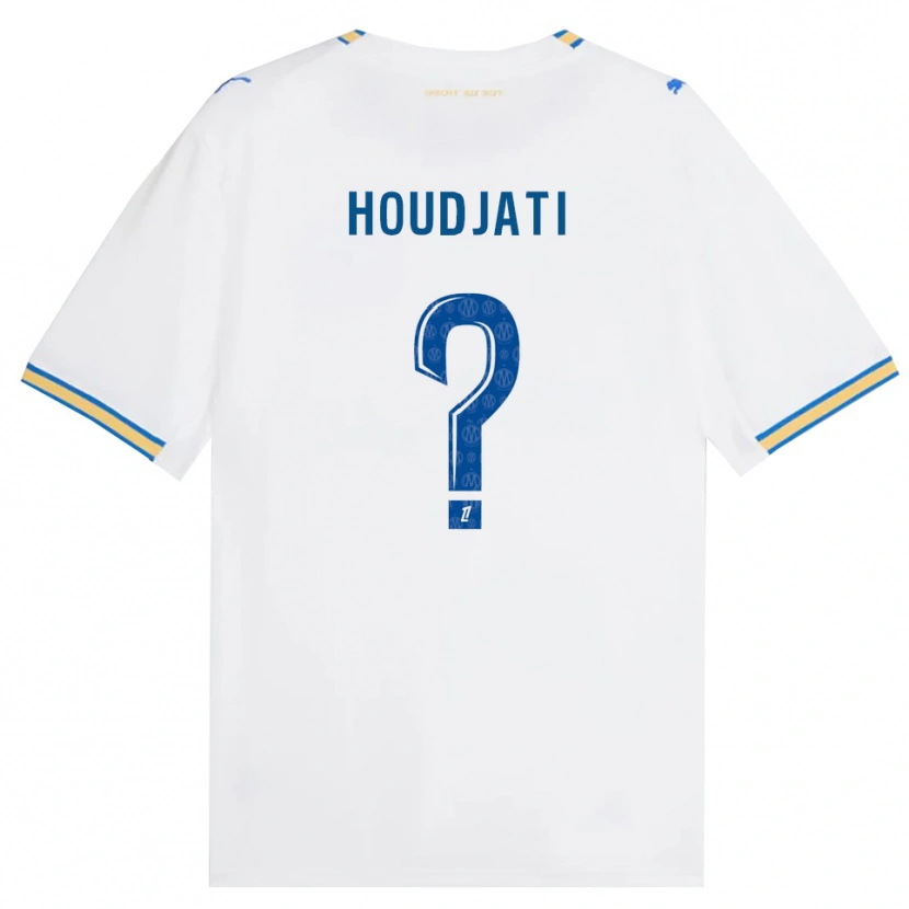 Danxen Heren Naïm Houdjati #0 Dodgerblauw Wit Thuisshirt Thuistenue 2026/27 T-Shirt