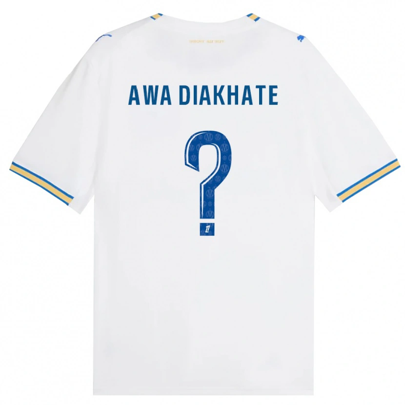 Danxen Heren Ndeye Awa Diakhate #0 Dodgerblauw Wit Thuisshirt Thuistenue 2026/27 T-Shirt