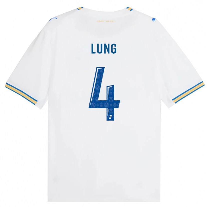 Danxen Heren Sacha Lung #4 Dodgerblauw Wit Thuisshirt Thuistenue 2026/27 T-Shirt
