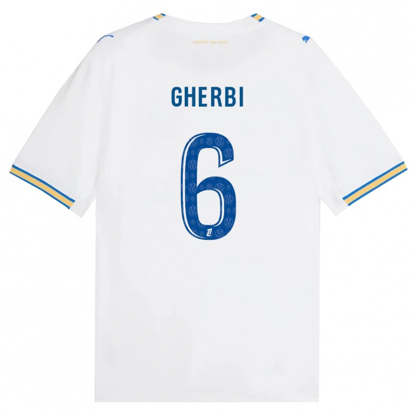 Danxen Heren Candice Gherbi #6 Dodgerblauw Wit Thuisshirt Thuistenue 2026/27 T-Shirt