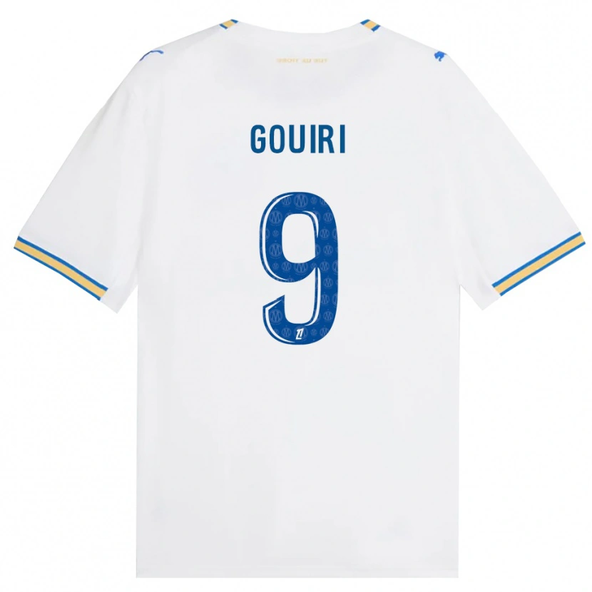 Danxen Heren Amine Gouiri #9 Dodgerblauw Wit Thuisshirt Thuistenue 2026/27 T-Shirt