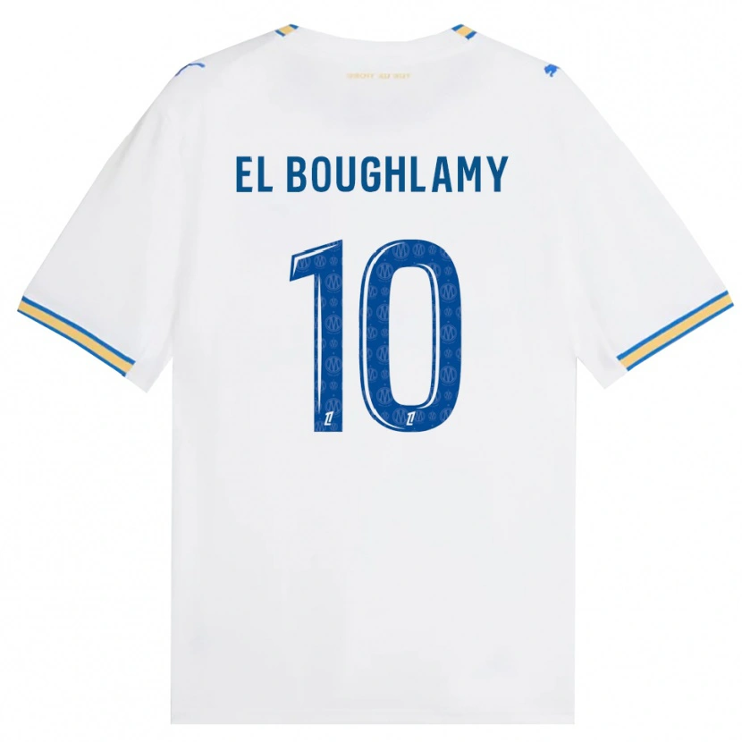 Danxen Heren Adam El Boughlamy #10 Dodgerblauw Wit Thuisshirt Thuistenue 2026/27 T-Shirt