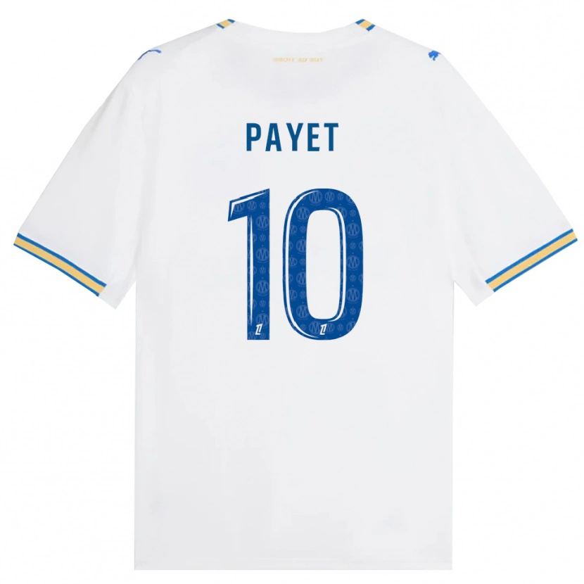 Danxen Heren Dimitri Payet #10 Dodgerblauw Wit Thuisshirt Thuistenue 2026/27 T-Shirt