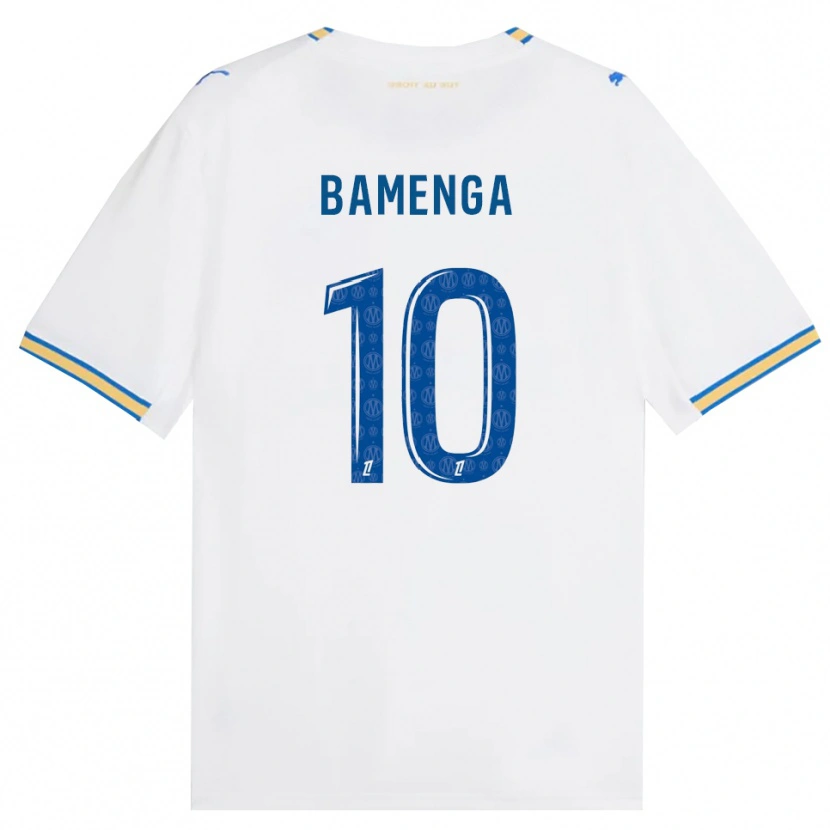 Danxen Heren Naomie Bamenga #10 Dodgerblauw Wit Thuisshirt Thuistenue 2026/27 T-Shirt