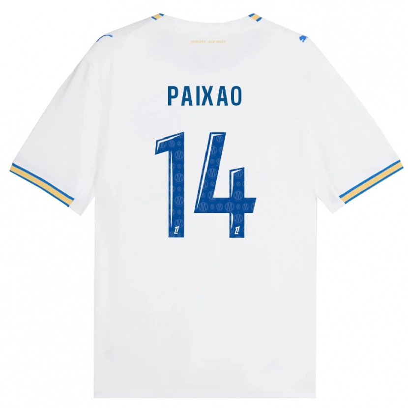 Danxen Heren Igor Paixão #14 Dodgerblauw Wit Thuisshirt Thuistenue 2026/27 T-Shirt