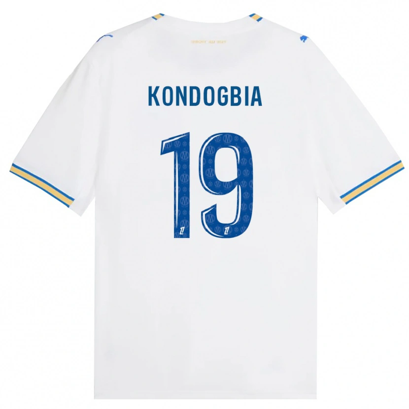 Danxen Heren Geoffrey Kondogbia #19 Dodgerblauw Wit Thuisshirt Thuistenue 2026/27 T-Shirt