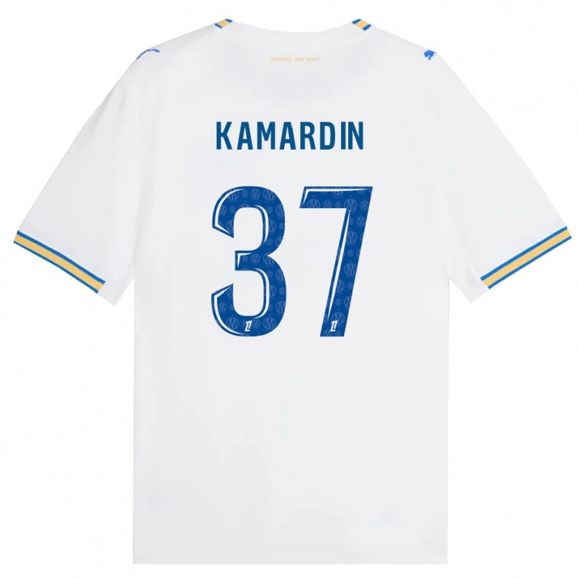 Danxen Heren Aaron Kamardin #37 Dodgerblauw Wit Thuisshirt Thuistenue 2026/27 T-Shirt