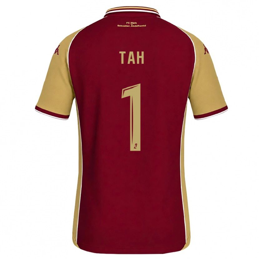 Danxen Heren Béonaho Tah #1 Goudenrood Donkerrood Thuisshirt Thuistenue 2026/27 T-Shirt