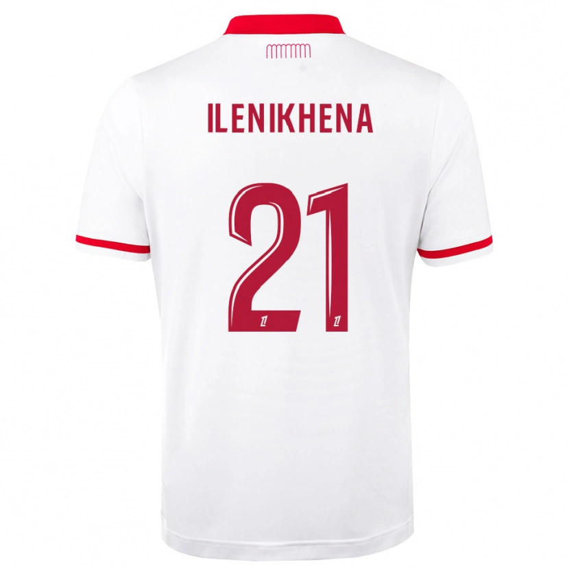Danxen Heren George Ilenikhena #21 Rood Wit Thuisshirt Thuistenue 2026/27 T-Shirt