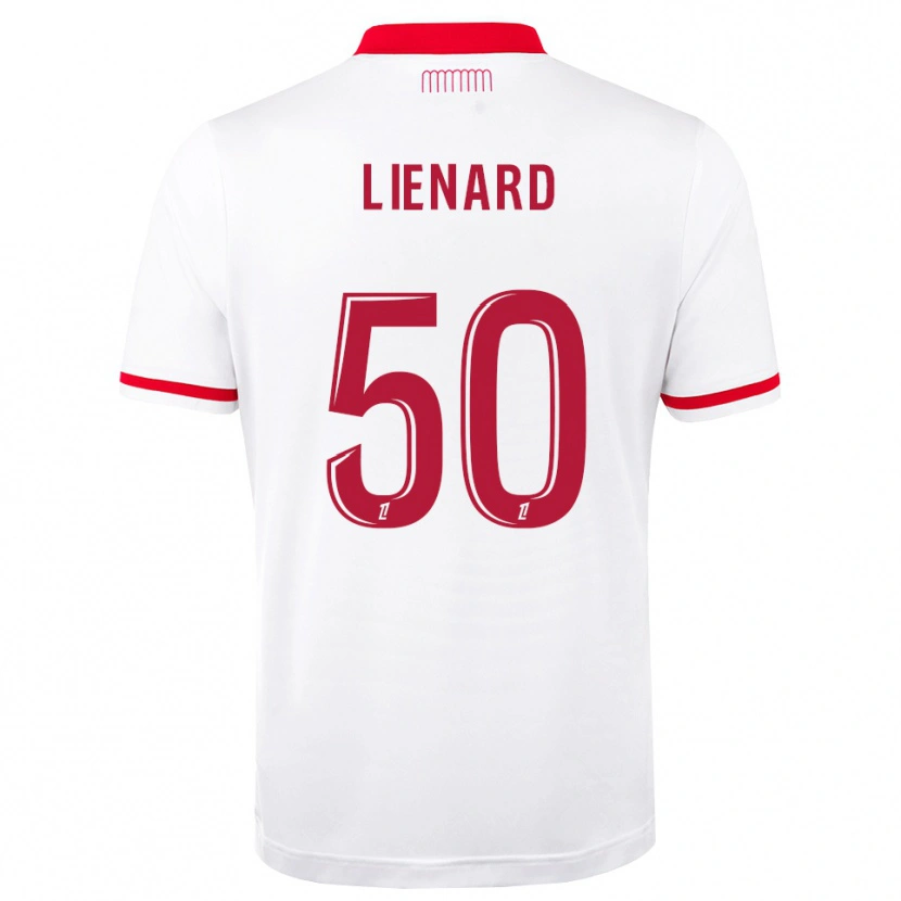 Danxen Heren Yann Lienard #50 Rood Wit Thuisshirt Thuistenue 2026/27 T-Shirt
