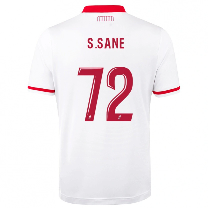 Danxen Heren Sadibou Sané #72 Rood Wit Thuisshirt Thuistenue 2026/27 T-Shirt