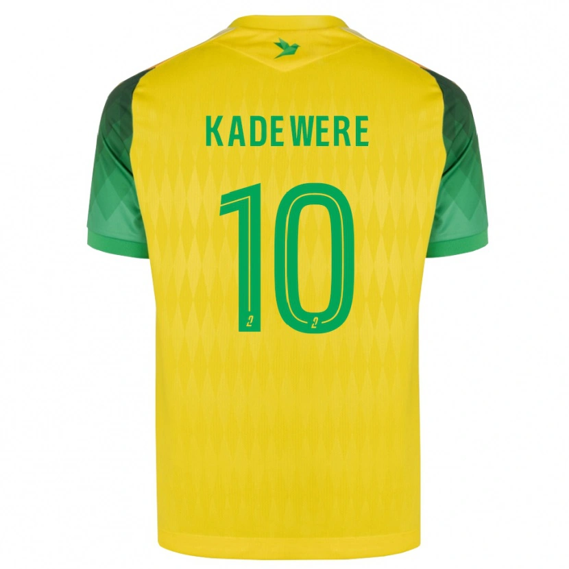 Danxen Heren Tino Kadewere #10 Geel Groen Rood Thuisshirt Thuistenue 2026/27 T-Shirt