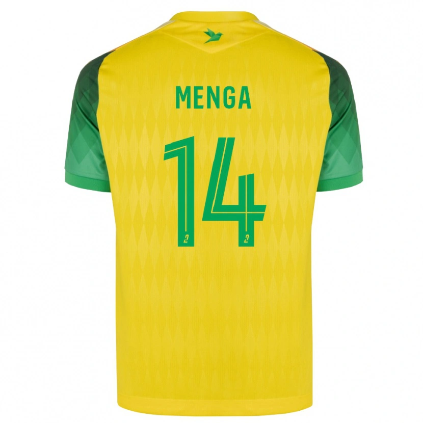 Danxen Heren Marlone Menga #14 Geel Groen Rood Thuisshirt Thuistenue 2026/27 T-Shirt