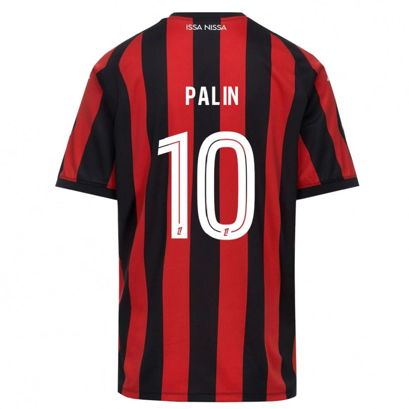 Danxen Heren Joséphine Palin #10 Rood Zwart Wit Thuisshirt Thuistenue 2026/27 T-Shirt
