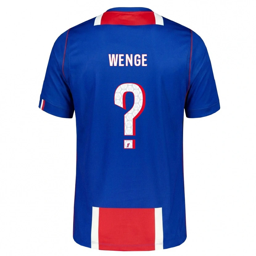 Danxen Heren Irvine Wenge #0 Rood Wit Blauw Thuisshirt Thuistenue 2026/27 T-Shirt
