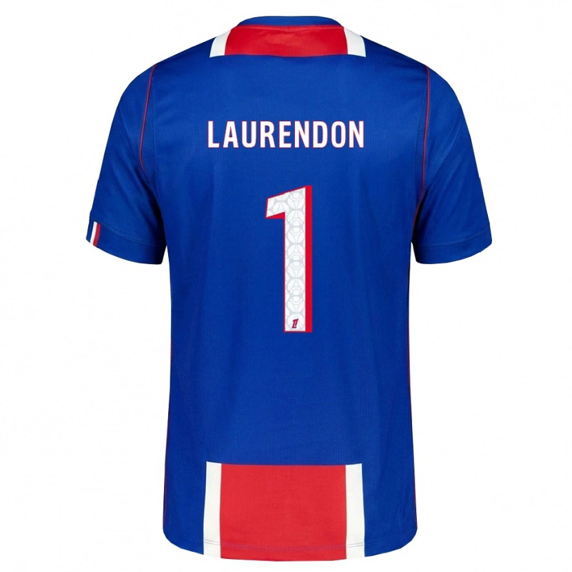 Danxen Heren Bilal Laurendon #1 Rood Wit Blauw Thuisshirt Thuistenue 2026/27 T-Shirt