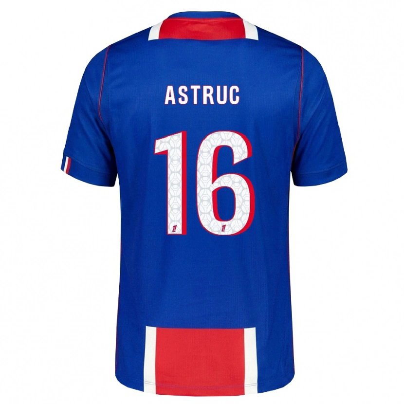Danxen Heren Maxime Astruc #16 Rood Wit Blauw Thuisshirt Thuistenue 2026/27 T-Shirt