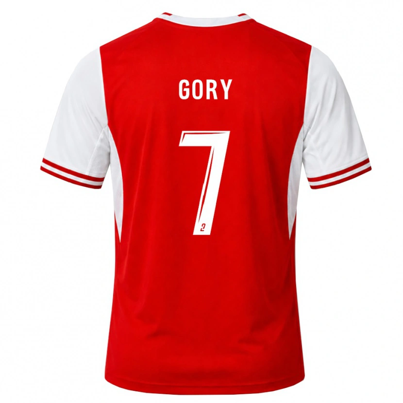 Danxen Heren Abdoulaye Gory #7 Rood Wit Thuisshirt Thuistenue 2026/27 T-Shirt
