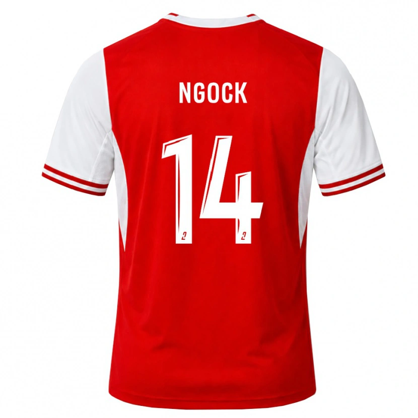 Danxen Heren Monique Ngock #14 Rood Wit Thuisshirt Thuistenue 2026/27 T-Shirt