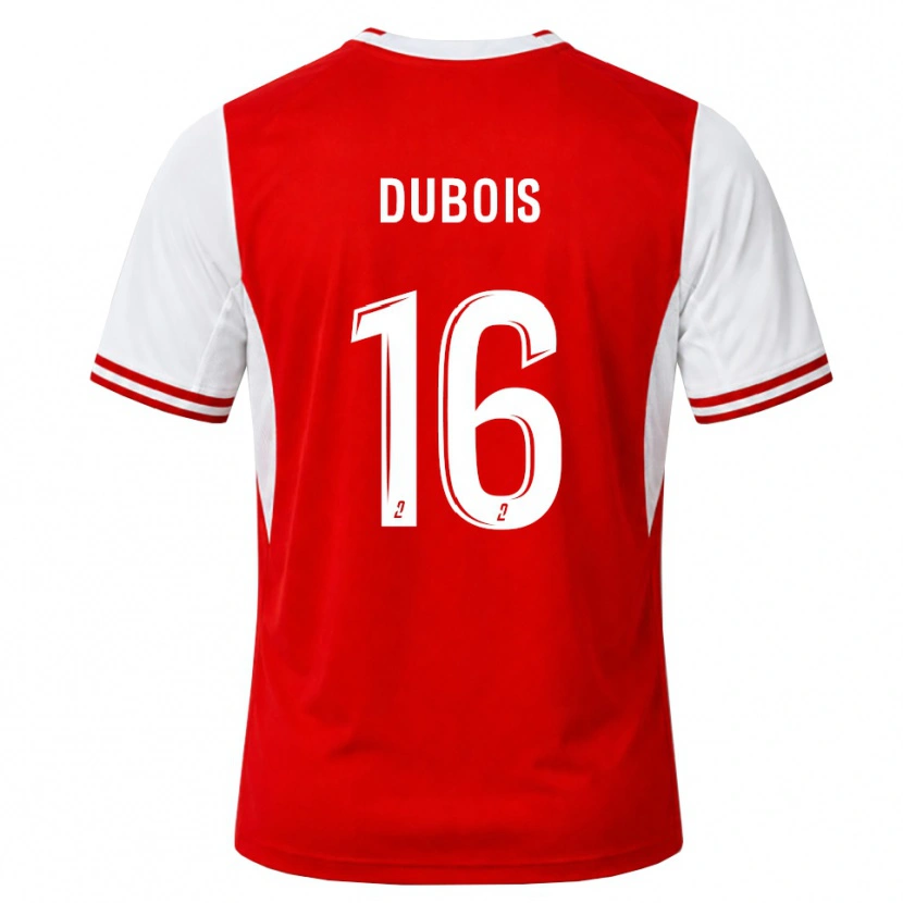 Danxen Heren Tom Dubois #16 Rood Wit Thuisshirt Thuistenue 2026/27 T-Shirt
