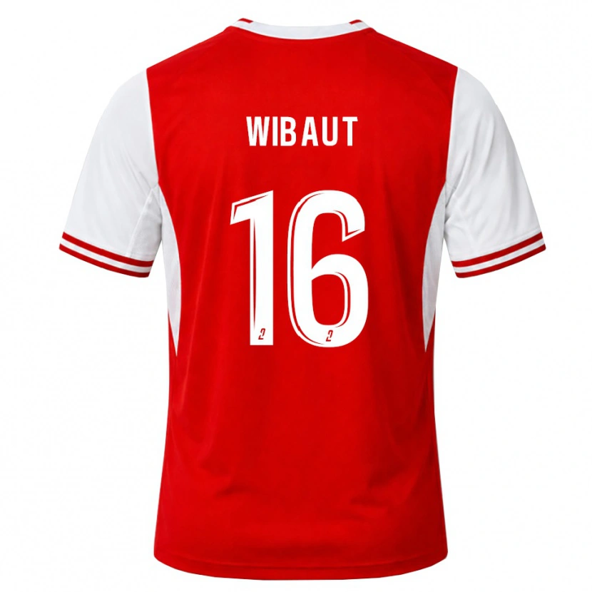 Danxen Heren Clara Wibaut #16 Rood Wit Thuisshirt Thuistenue 2026/27 T-Shirt