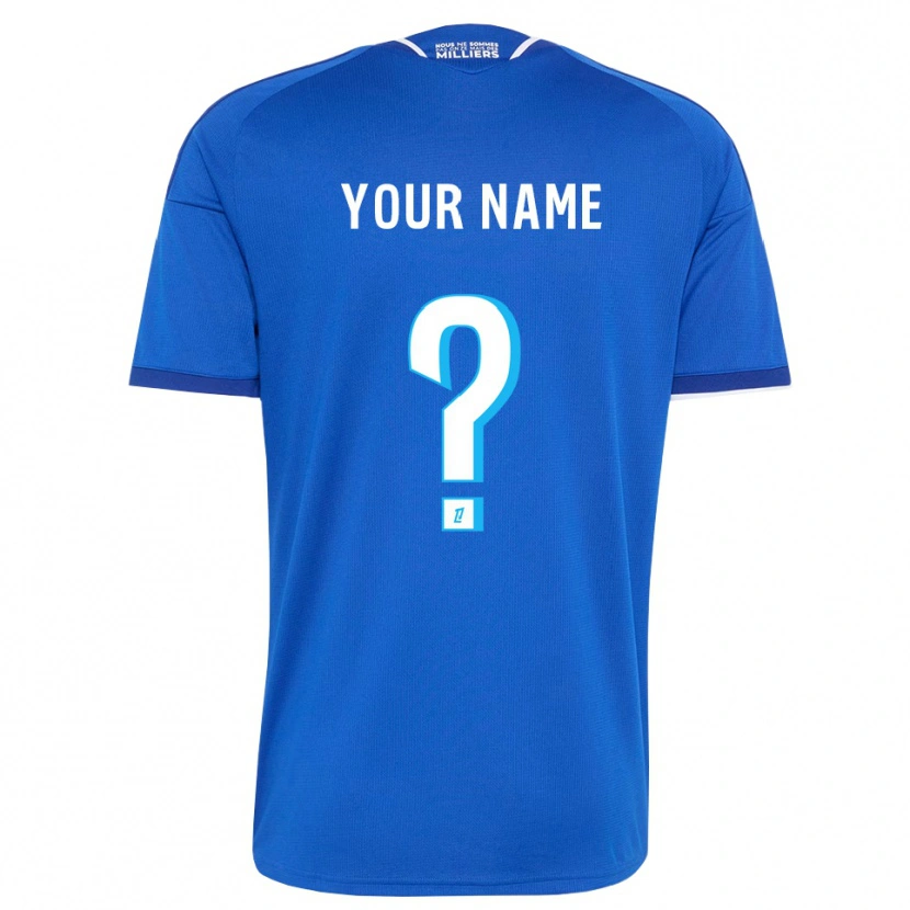 Danxen Heren Uw Naam #0 Koninklijk Blauw Wit Thuisshirt Thuistenue 2026/27 T-Shirt